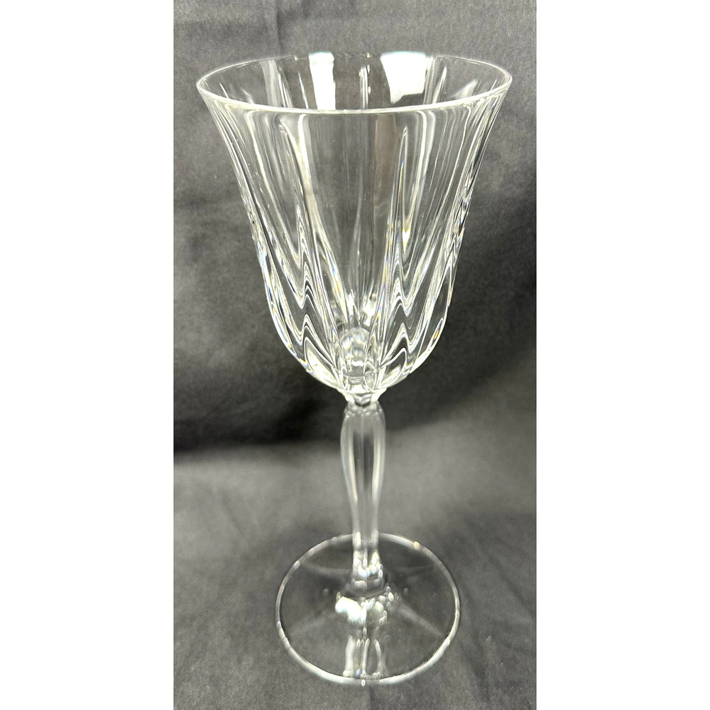 Noritake VENDOME Crystal Water Goblet Vintage Retired 8 5/8" Stunning!
